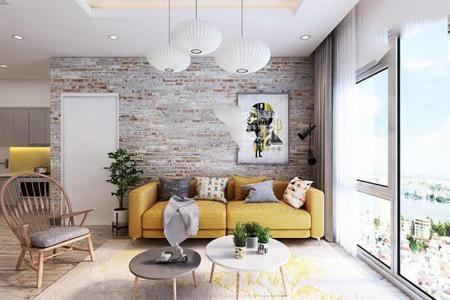 Căn hộ Moonlight Residences Căn hộ tầng 22 Moonlight Residences, nội thất cơ bản