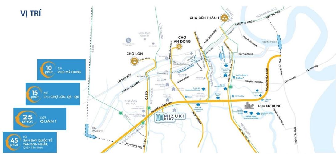 Vị Trí Flora Mizuki Park Căn hộ Mizuki Park tầng thấp, sân vườn rộng, view nội khu hồ bơi.