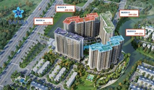 Bán căn hộ Safira Khang Điền 1 phòng ngủ, tầng 17, diện tích 50m2, nội thất cơ bản