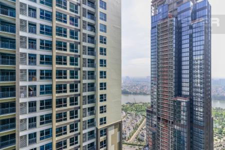 View Officetel Vinhomes Central Park 1 phòng ngủ tầng cao Landmark 5