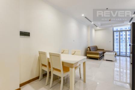 Phòng ăn Officetel Vinhomes Central Park 2 phòng ngủ tầng trung L4 đầy đủ tiện nghi