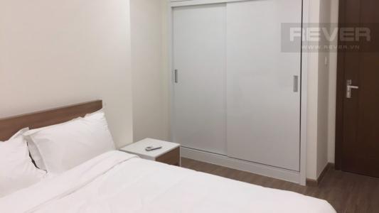 Phòng Ngủ Bán căn hộ Vinhomes Central Park tầng thấp, tháp Landmark 5, đầy đủ nội thất, view hồ bơi và mé sông