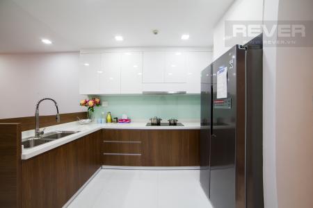 Bếp Căn hộ The Gold View 2 phòng ngủ tầng trung A1 hướng Tây Nam