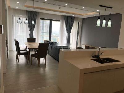 Phòng khách căn hộ Gateway thảo Điền Căn hộ Gateway Thảo Điền đầy đủ nội thất, view thành phố tuyệt đẹp.