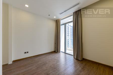 Phòng ngủ Officetel Vinhomes Central Park 1 phòng ngủ tầng cao P7 view sông
