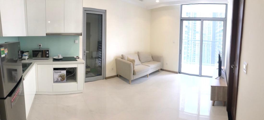 căn hộ Vinhomes Central Park Cho thuê căn hộ tầng cao nội thất cơ bản, view nội khu Vinhomes Central Park