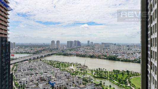 View Căn hộ Vinhomes Central Park tầng cao Landmark 2 đầy đủ nội thất