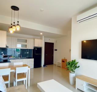 Phòng khách căn hộ Sunrise Riverside Căn hộ Sunrise Riverside nội thất đầy đủ, view thành phố đẹp.