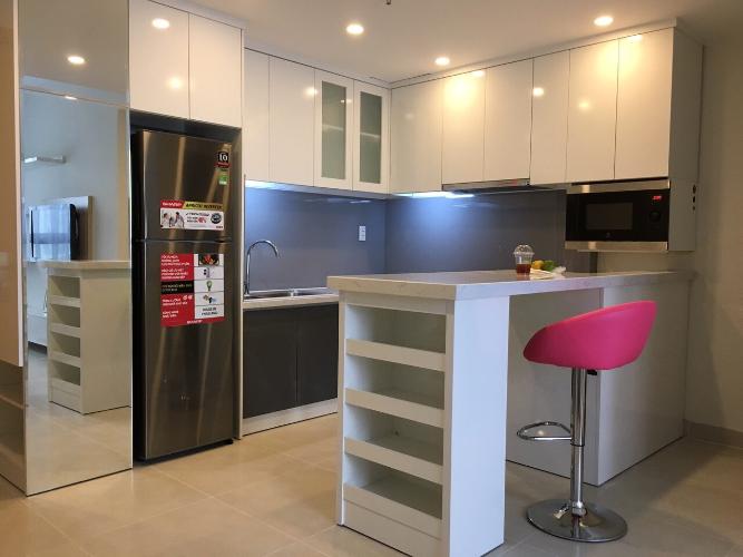 Phòng bếp Masteri Thảo Điền Quận 2 Căn hộ Masteri Thảo Điền tầng cao, đón view thoáng mát.