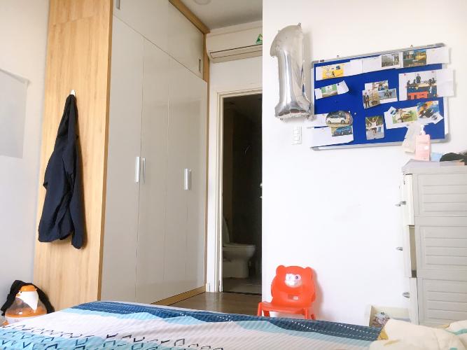 Phòng ngủ căn hộ Opal Riverside, Thủ Đức Căn hộ chung cư Opal Riverside ban công hướng Tây Bắc, đầy đủ nội thất.