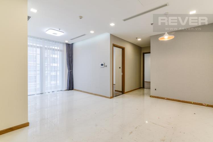 Phòng Khách Căn hộ Vinhomes Central Park 2 phòng ngủ tầng cao Park 3 view sông