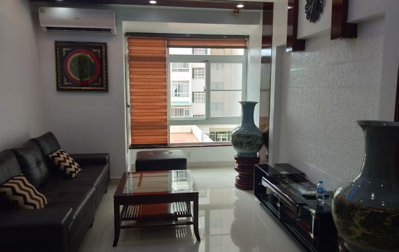 Phòng khách Sky Garden 3 Căn hộ Sky Garden 3 đầy đủ nội thất, view nội khu.