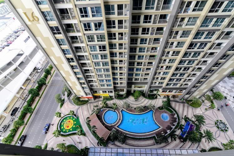 View căn hộ VINHOMES CENTRAL PARK Cho thuê căn hộ Vinhomes Central Park 1PN, tầng 15, diện tích 53m2, nội thất cơ bản