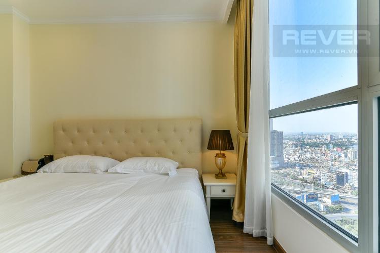 Phòng ngủ căn hộ Vinhomes Central Park Cho thuê căn hộ Vinhomes Central Park 2PN, tháp Landmark Plus, diện tích 57m2, đầy đủ nội thất
