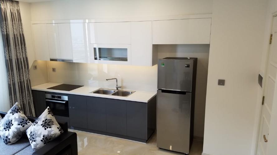 Phòng bếp căn hộ Vinhomes Golden River Cho thuê căn hộ Vinhomes Golden River 2PN, diện tích 70m2, đầy đủ nội thất, view sông Sài Gòn