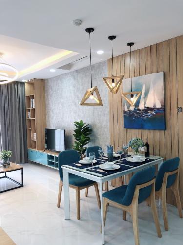 phòng khách căn hộ Sunrise Riverside Cho thuê căn hộ Sunrise Riverside 2 phòng ngủ thuộc tầng cao, diện tích 98m2