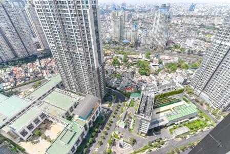 View căn hộ VINHOMES CENTRAL PARK Bán hoặc cho thuê căn hộ Vinhomes Central Park 1PN, tầng cao, đầy đủ nội thất, view nội khu và thành phố