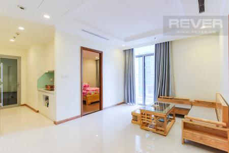 Phòng Khách Căn hộ Vinhomes Central Park 3 phòng ngủ tầng thấp Landmark 2 view nội khu