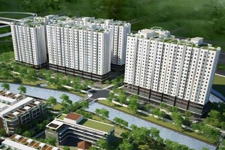 Sunview Town, Thủ Đức Căn hộ Sunview Town tầng trung, đầy đủ nội thất tiện nghi.