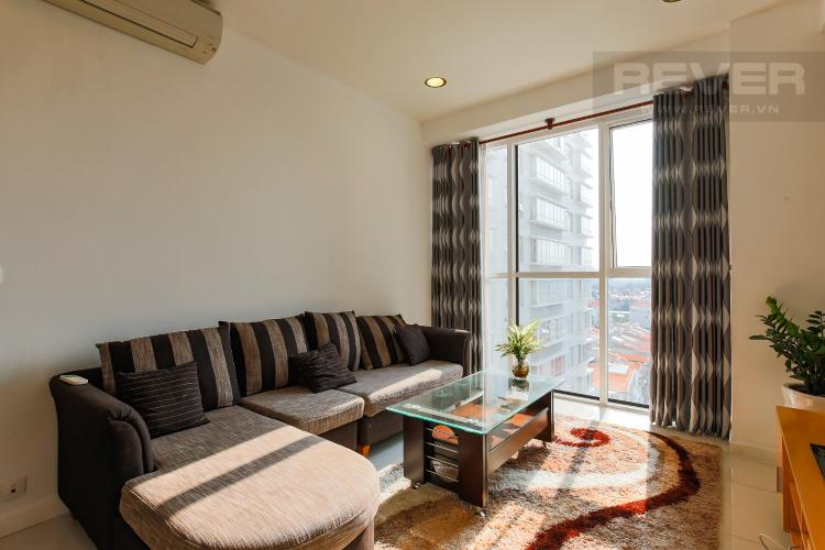 Phòng Khách căn hộ SUNRISE CITY Bán căn hộ Sunrise City 2 phòng ngủ, tầng thấp, tháp V5, diện tích 106m2, đầy đủ nội thất