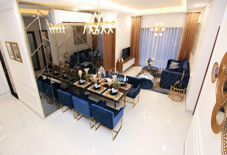 Nhà mẫu Q7 Saigon Riverside Bán căn hộ view hồ bơi - Q7 Saigon Riverside tầng trung, diện tích 53.6m2, nội thất cơ bản.