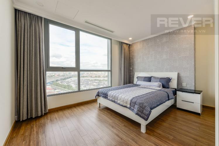 Phòng ngủ 2 Căn hộ Vinhomes Central Park tầng trung, tòa Landmark 6, 4 phòng ngủ, full nội thất