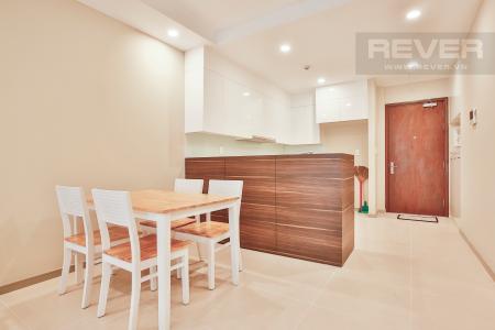 Phòng Khách Căn hộ The Gold View 2 phòng ngủ tầng thấp A1 đầy đủ nội thất