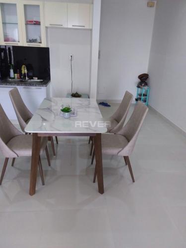 Phòng ăn Carina Plaza Quận 5 Căn hộ Carina Plaza nội thất đầy đủ, cửa sổ 3 mặt thoáng.