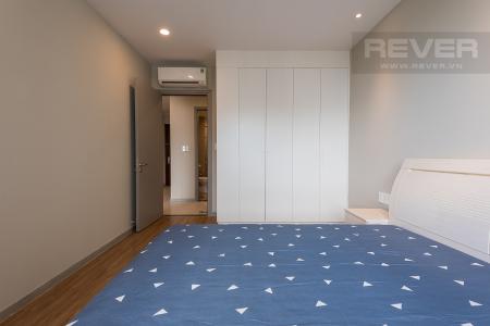 Phòng ngủ căn hộ THE GOLD VIEW Cho thuê căn hộ The Gold View 2PN, tầng cao, đầy đủ nội thất, ban công Đông Nam