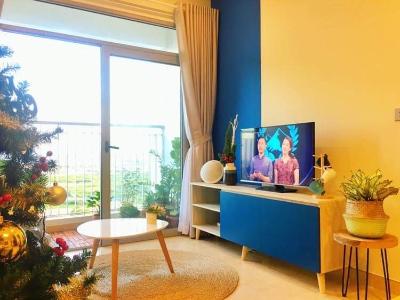 Phòng khách căn hộ Lux Garden Bán căn hộ nội thất đầy đủ, tầng cao chung cư Lux Garden