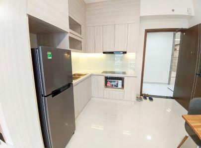 Bếp căn 2PN Safira Cho thuê căn hộ Safira Khang Điền đầy đủ nội thất, view nội khu.