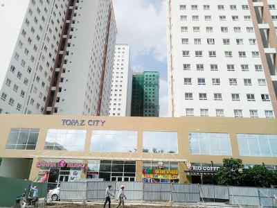 Căn hộ Topaz City , Quận 8 Căn hộ Topaz City tầng 8 ban công hướng Nam, nội thất đầy đủ.