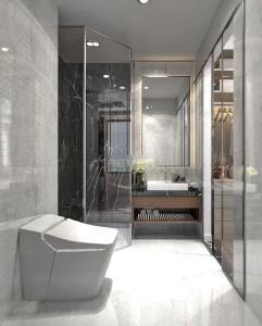 Phòng tắm  căn hộ Orchard Garden Căn hộ Orchard Garden nội thất cao cấp, view sân bay và Landmark 81.