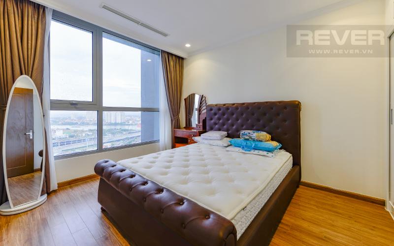 Phòng ngủ 3 Căn hộ Vinhomes Central Park 3 phòng ngủ tầng cao L1 nội thất đầy đủ