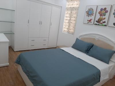 Phòng ngủ căn hộ Sky Garden 3 Căn hộ Sky Garden 2 phòng ngủ thiết kế hiện đại, view thành phố.