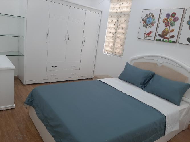 Phòng ngủ căn hộ Sky Garden 3 Căn hộ Sky Garden 2 phòng ngủ thiết kế hiện đại, view thành phố.