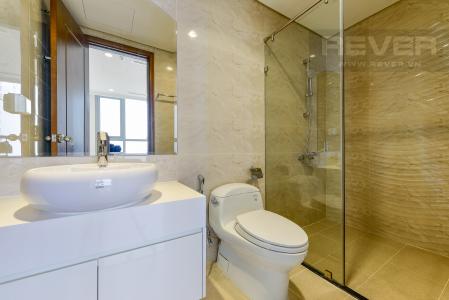 Phòng tắm Căn hộ Vinhomes Central Park 2 phòng ngủ tầng cao L3 nội thất cơ bản