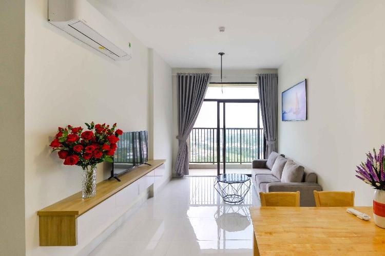 Phòng khách Jamila Khang Điền, Quận 9 Căn hộ Jamila Khang Điền tầng thấp, ban công hướng Đông Nam.