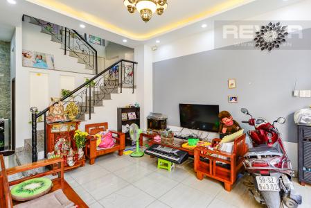 Phòng khách Nhà phố 4 phòng ngủ đường Nơ Trang Long Bình Thạnh diện tích 54m2