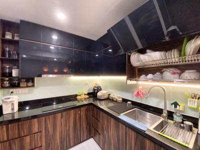 bếp căn hộ Vista Verde Bán căn hộ Vista Verde nội thất đầy đủ với phong cách sáng tạo.