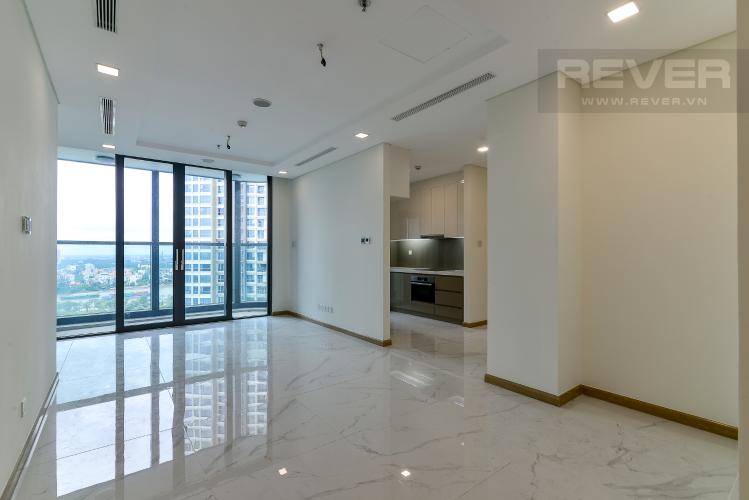 Phòng Khách Bán hoặc cho thuê căn hộ Vinhomes Central Park 3PN, tháp Landmark 81, view sông và công viên