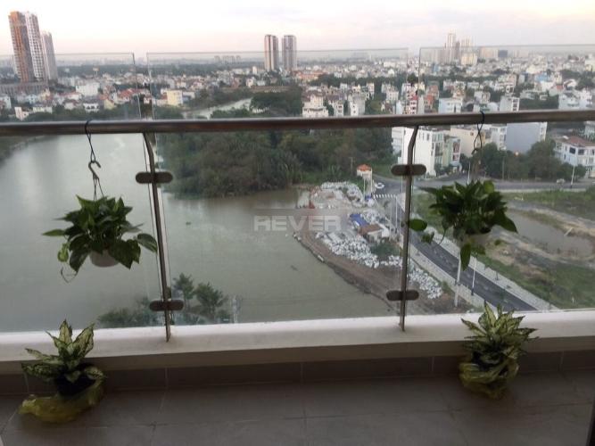 Ban công căn hộ Đảo Kim Cương, Quận 2 Căn hộ Đảo Kim Cương ban công hướng Đông Nam, view sông mát mẻ.