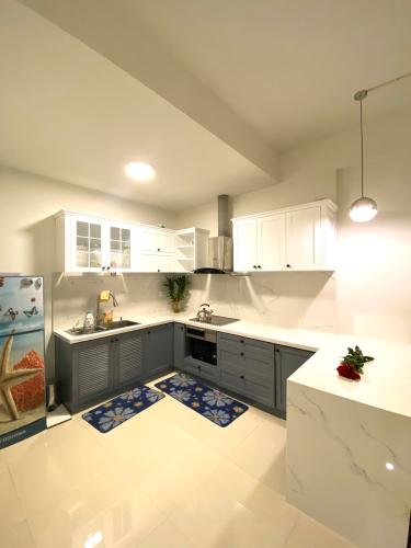 phòng bếp căn hộ THE SUN AVENUE Cho thuê căn hộ The Sun Avenue tầng thấp, block 5, diện tích 71.9m2 - 2 phòng ngủ, đầy đủ nội thất