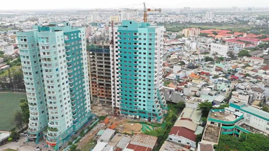  Green Building, Quận 9 Căn hộ tầng 12 Green Building mới bàn giao thô, view thành phố.