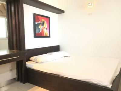 Phòng ngủ Sky Garden 3 Căn hộ Sky Graden 3 cửa chính hướng Bắc, nội thất đầy đủ tiện nghi.