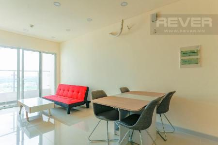 Phòng khách căn hộ DRAGON HILL 2 Bán hoặc cho thuê căn hộ 2 phòng ngủ Dragon Hill 2, diện tích 75m2, đầy đủ nội thất, hướng ban công Tây Nam