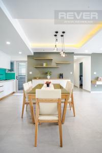 Phòng Ăn Bán căn hộ Happy Valley 3PN, tầng thấp, đầy đủ nội thất, view trực diện sông