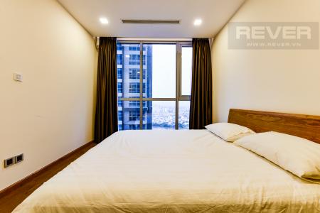 Phòng Ngủ 2 Căn hộ Vinhomes Central Park tầng cao Park 6 rộng rãi, thoáng mát, view sông