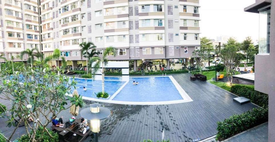 Chung cư Flora Fuji, Quận 9 Căn hộ tầng cao chung cư Flora Fuji ban công hướng Nam, view mát mẻ.