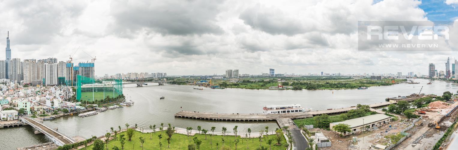 View Căn hộ Vinhomes Golden River 3 phòng ngủ tầng trung A4 view sông